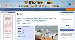 Desktop Screenshot of 1001crash.com